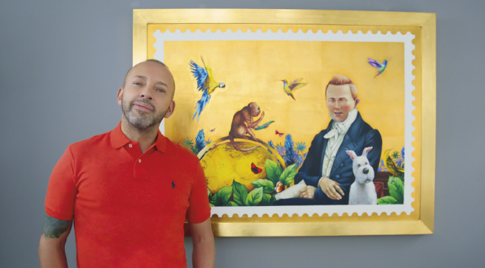 En el alma de un colibrí, así es el artista plástico Gabriel Ortega Gabriel Ortega