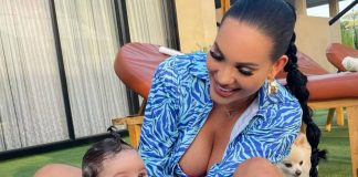 ¿Reconciliación? Mamá de Lowe León fue a la fiesta de la hija de La Valdiri Mamá