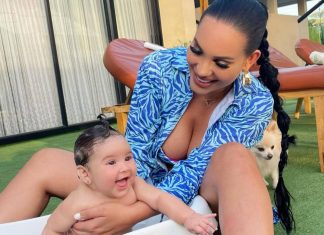 ¿Reconciliación? Mamá de Lowe León fue a la fiesta de la hija de La Valdiri Mamá