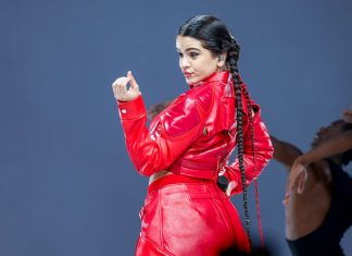 Rosalía llegó a Bogotá y de inmediato se fue a visitar Monserrate rosalia