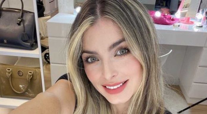 Video: Cristina Hurtado recibió a su esposo con un sexy vestido rojo Cristina Hurtado