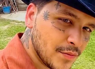 Christian Nodal sorprendio en su show Christian Nodal