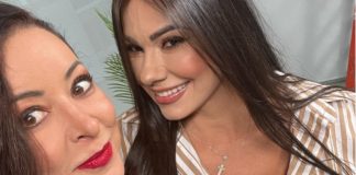 Esperanza Gómez y Flavia Dos Santos protagonizaron apasionado beso esperanza gomez y flavia dos santos