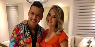 Viuda de Martín Elías, criticada por bajo salario de su empleada doméstica Martin Elias y Dayana Jaimes