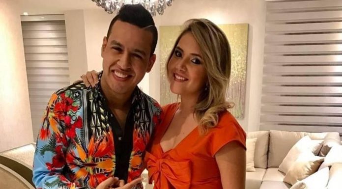 Viuda de Martín Elías, criticada por bajo salario de su empleada doméstica Martin Elias y Dayana Jaimes