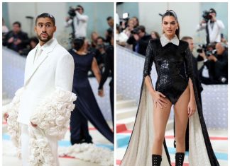 Bad Bunny y Kendall Jenner juntos en el Met Gala 2023 Bad Bunny y Kendall Jenner juntos en el Met Gala 2023