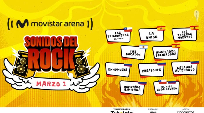 El rock aún vive, así se vivirá en el Movista Arena rock